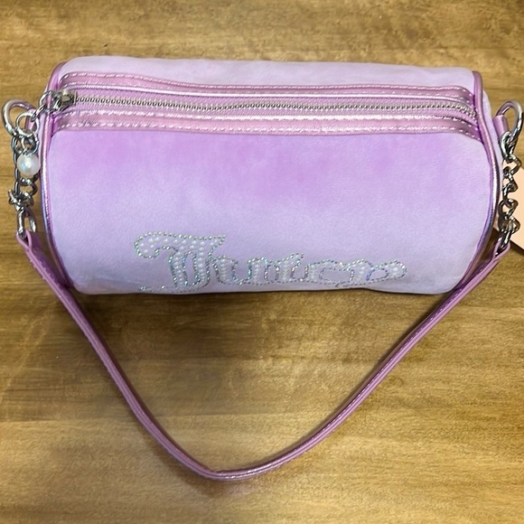 Juicy Couture Small Velour Logo Bag - Picture 6 of 12